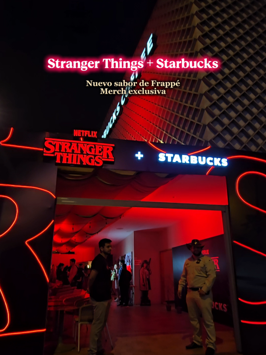 ¡Llegó a Perú la colaboración más esperada de Stranger Things x Starbucks! Nuevo sabor de Frappé temático stranger Things y Merch exclusivo a partir del 26 de Noviembre en todos los Starbucks! @Netflix @Starbucks Perú @Stranger Things  #strangerthingsxstarbucks #strangerthings #strangerthingscollection #strangerthingsperu 