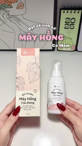 Bọt vệ sinh Mây Hồng trầu không Cỏ Mềm đúng là chân ái cho “cô bé” có mùi và khó chịu nha #botvesinhmayhong #ddvs #dungdichvesinh #comem #xuhuong 