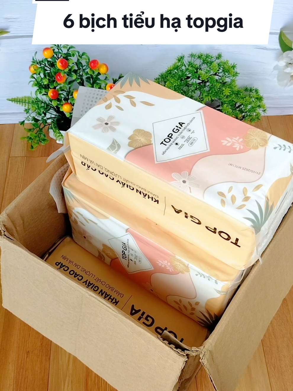Thùng 6 bịch tiểu hạ topgia đang trợ giá rẻ #nhadaily90 #khangiay #khangiayruttreotuong #khangiaytopgia #topgia @Nha Daily @Nha Daily @Nha Daily 
