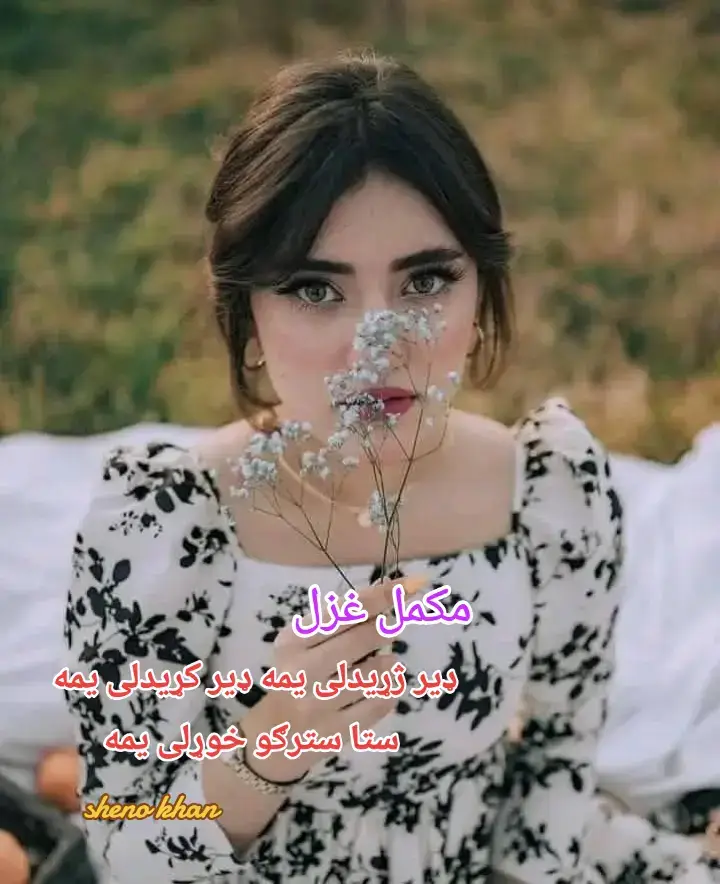 ډير ژړیدلی یمه ډیر کړیدلی یمه ستا سترګو خوړلی یمه زه غم لوډلي يمه زما د غم در سره هدو څه خیال نشته چغی سوری و همه ډیر دردیدلی یمه زړه می قرار نه کوي ترينه بهيزي ويني چی په ګولۍ د مینی زه لګیدلی یمه زه گیله من یمه ډير نن دی په ونکړو په څو څو زل بی نوا تانه راغلی یمه زه مطهر فدا غوارم مرحم د وصال د معشوقو د لاسه ډیر سوځیدلی یمه #creatorsearchinsights #pashtopoetry #fyppppppppppppppppppppppp #viralvideo #sardaralitakkar 