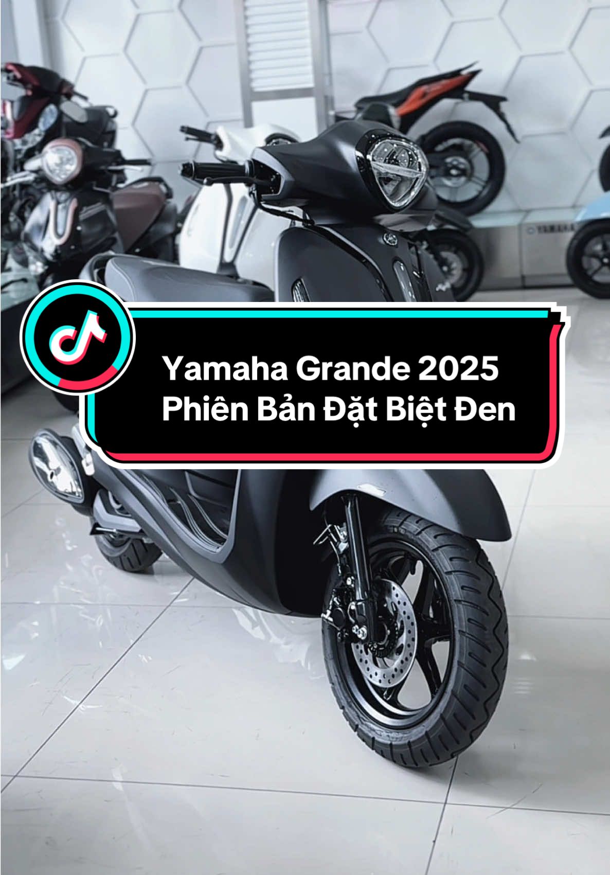 Màu Bán Cháy Hàng Nhất Được Gọi Tên Grande 2025 Phiên Bản Đặt Biệt Đen Nhám #yamaha #grande2025 #dennham #xuhuongtiktok #viral 
