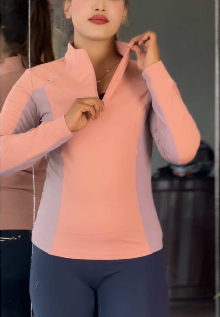 Halfzip compression available ❤️ size l-4xl available 🥰 Delivery all over nepal 🇳🇵 message us to order #jhigu_activewear #highquality #compression #gymwear #sportwear 
