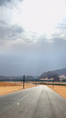 #العلا_امطار_الشتاء#اكسبلورexplore 