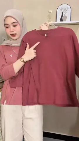 Atasan Wanita Kaos Lengan 7/8 #atasankombinasi #atasankoreanstyle #atasancantik #atasan #atasankorea 