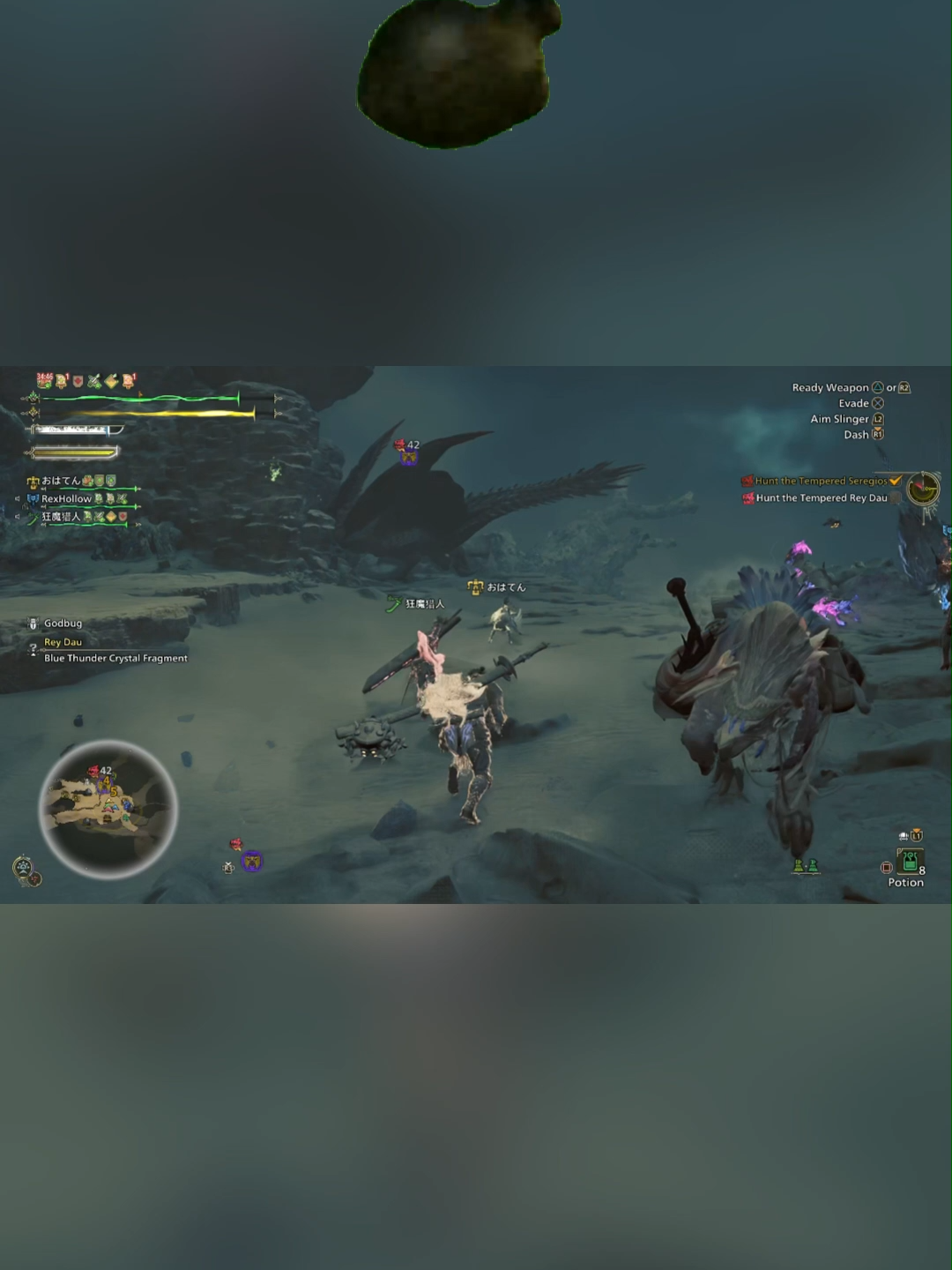 Wat de dog doin' #monsterhunter #monsterhunterwilds #モンハン #longsword #reydau