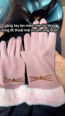 găng tay mèo nữ lót lông #minmeo #gangtay 
