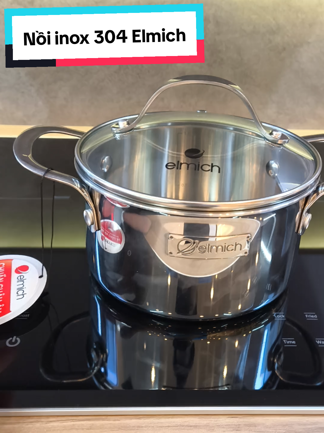 Nồi inox 304 nguyên khối Elmich về hàng đủ size cho cả chọn nha. #xuhuong #dobep #nồi#noiinox#elmich