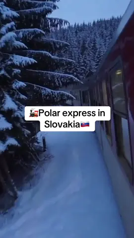 🚂This feels like Slovakia’s version of the Polar Express - a winter train passing over the Chmarošský Viadukt. Snow-covered forest, quiet mountains, and one of the most iconic railway spots in the country. Have you ever taken this route? ❄️ 📸 Credit: @makbedrik  🌐Tag: #puresvk #pureslovakia 📌 #slovakia #telgart #chmarosskyviadukt