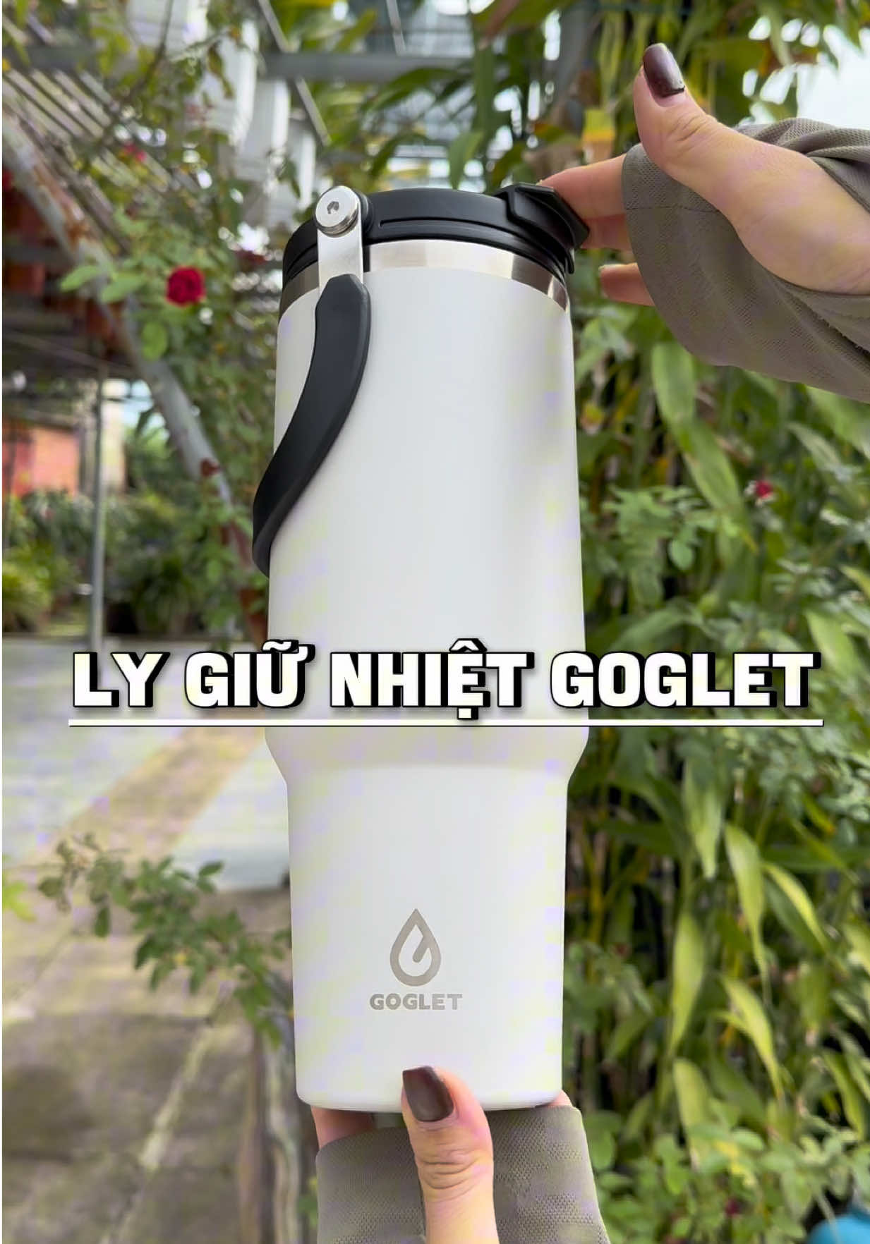 Ly giữ nhiệt giờ có size đại lunn nè cả nhà sắm chưa #lygiunhiet #binhgiunhiet #binhdungnuoc #goglet #chigiadung 