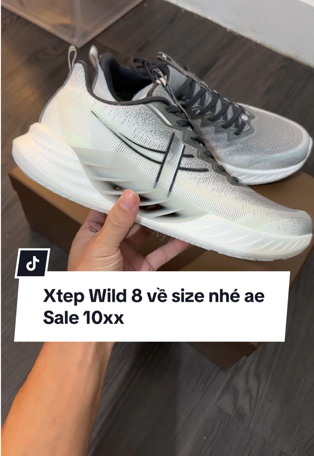 Xtep Wild 8 về size nhé ae #sontrainghiem #xuhuong #xtep  
