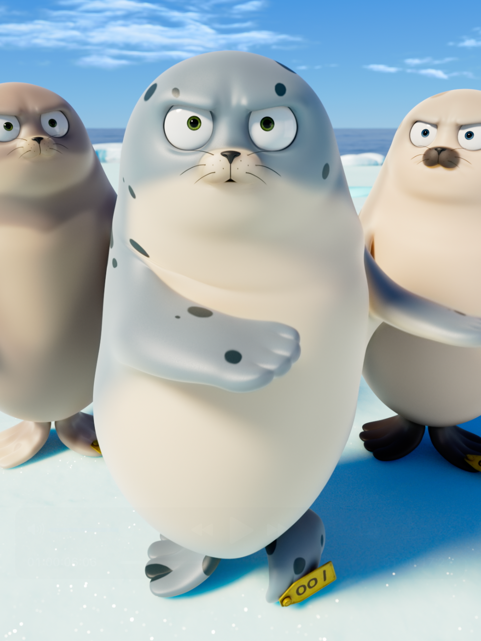 🌀매끈매끈하다매끈매끈한🌀 #seal #sealook #animation #매끈매끈하다