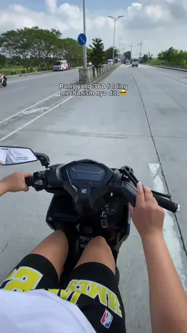 Folding Universal Side Mirror 360 degree for Motorcycle!🛵😎 #foldingsidemirror #sidemirror #motoraccessories #universalsidemirror #motorsidemirror 