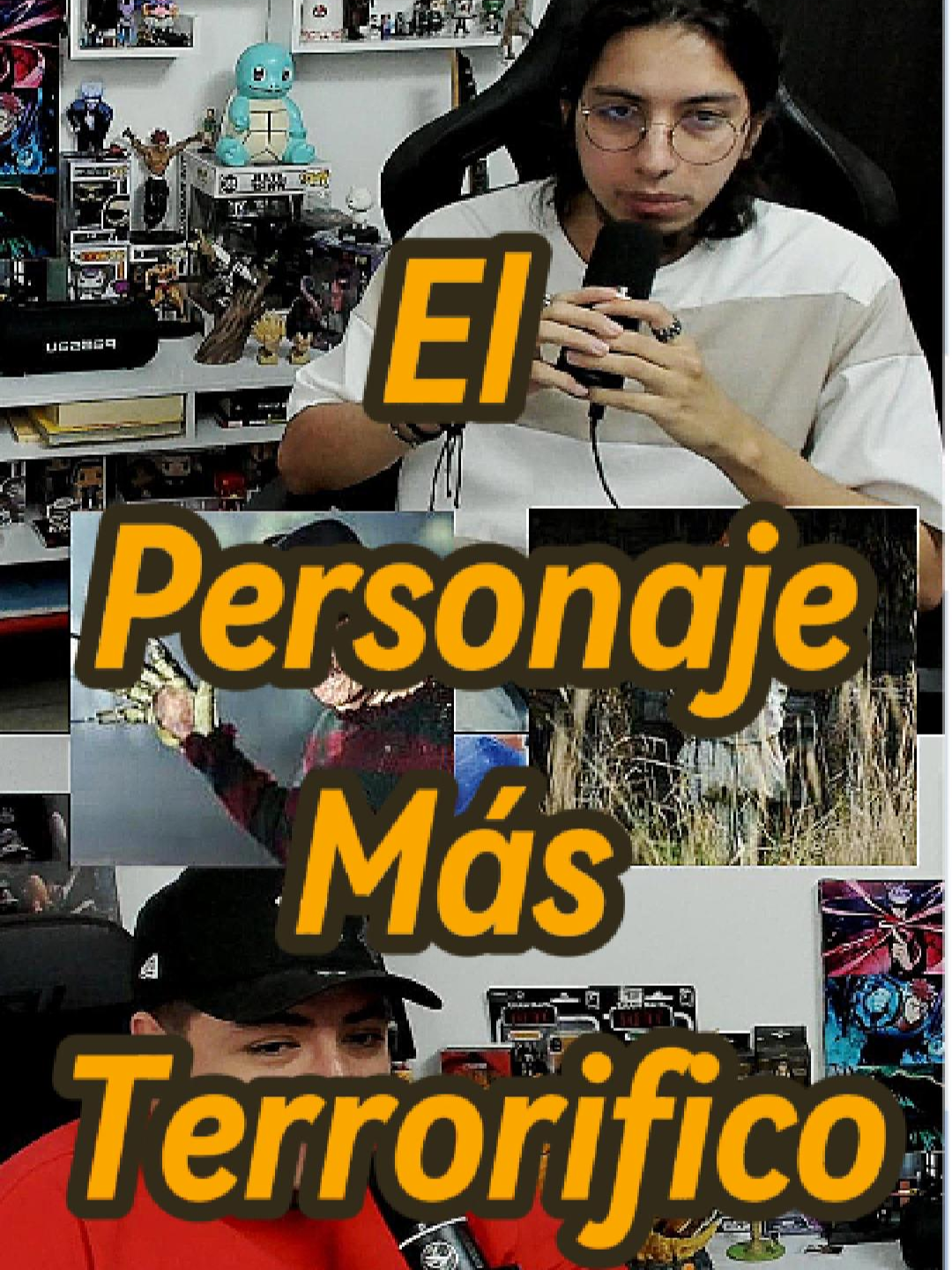 Qué personaje es más terrorifico para ti? #podcast #paratii #clips #peliculas #terror