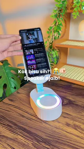 nemu lagi speaker canggih kaya gini ajaib banget?!😭🫵🏻 #speaker #holderhp #speakermurah 
