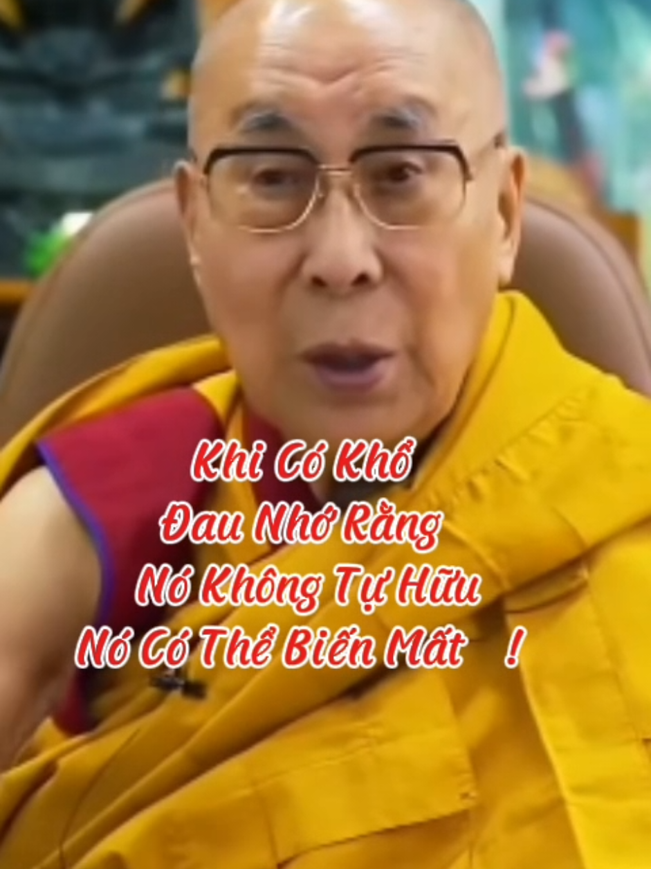 Khi Có Khổ  Đau Nhớ Rằng  Nó Không Tự Hữu Nó Có Thể Biến Mất #loiPhatday #DatLaiLatMa #thongdiepcuocsong #nhungcaunoihay #xuhuongtiktok 