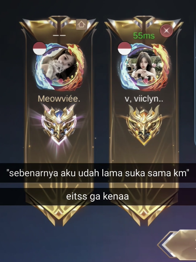 #vieeemlbb | eitss😹 . . . w/@𝙫𝙞𝙞𝙘𝙡𝙮𝙣🚩🚩  cr:@Sarxzcoopys! - am prem di bio  #mobilelegends #kece #duo #margastars 