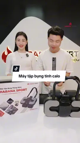 Máy tập bụng tính calo, đếm thời gian, đếm số lần tập. Bảo hành 2 năm. Miễn ship tặng quà #tongkhomaytapbungtainha #habanasport #maytapbungtainha #tongkhomaytapbung #tậpthểthaotạinhà 
