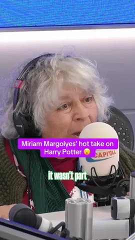 Potterheads cover your ears! 😬 #harrypotter #miriammargolyes #harrypotternewseries #professorsprout #capitalbreakfast 