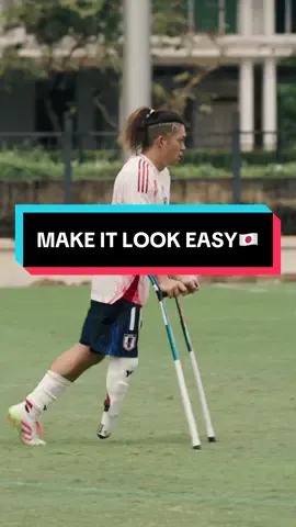Making it look easy 🇯🇵 #amputeefootball #amputados #japan #japanese #japan🇯🇵