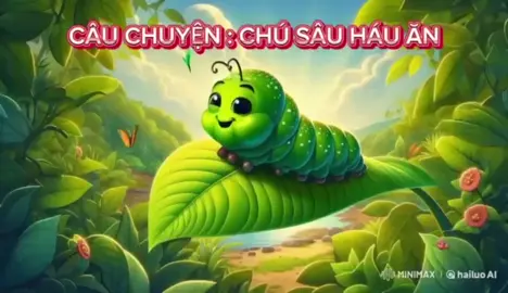 câu chuyện chú chim sâu háo ăn.video ai.#😍😚😍😍 #capcut #xuhuongtiktok .cô nào cần ib cho e nhé@Giáo viên Mầm Non 