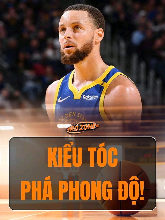 Stephen Curry đổi tóc, cái kết… phong độ bay màu 😭 #BongRo #Stephencurrry #basketball 