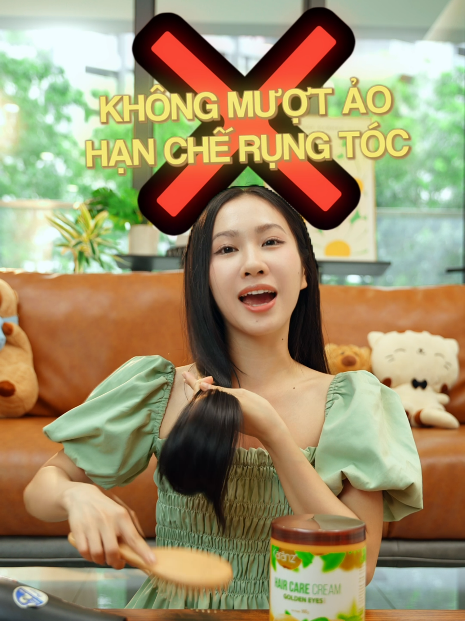 Kem Ủ Karanz nói không với mượt ảo #karanz #duongtoc #chamsoctoc #kemu