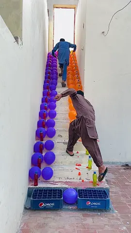 Very brilliant and amazing 68 balloons and bottles collection task ##amazing##videoviral##foryou##foryoupagе##task