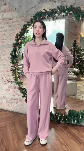 Mùa đông mua mấy bộ nỉ mặc vừa ấm lại thời trang #linhlunglieng #setboni #guno 