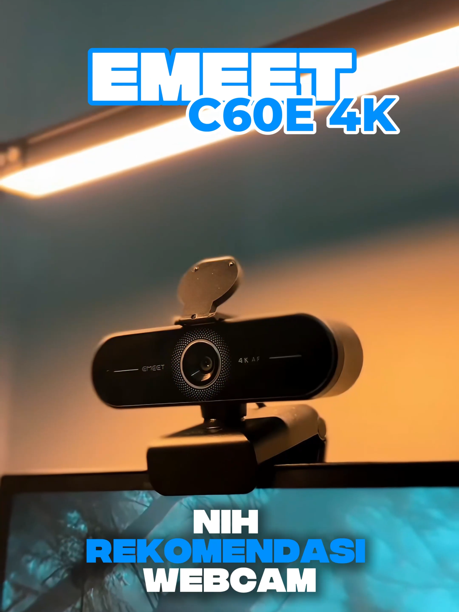 Buat kamu yang sering bikin konten, live streaming, atau meeting penting, kualitas kamera itu bener-bener ngaruh. NIHH UPGRADE KE EMEET C60E 4K Webcam. Walaupun harganya di bawah Sejuta, webcam ini udah kasih: — Resolusi 4K Ultra HD yang jernih — Autofocus cepat yang bikin detail produk langsung kelihatan — Setting super gampang, cukup plug and play — Audio & visual stabil buat kebutuhan content creator Cocok nihh buat kaum mendang mending, Langsung Gass Checkout SEKARANGG!!! #webcam #Emeet #webcammodel #Emeetwebcam #Webcam4k #creative #Creativity #Video #Videography #Logitech #webcamlogitech #kreatif #contentcreator #content #setup #livestreamer #streamer #livestreaming #streaming #kontenkreator
