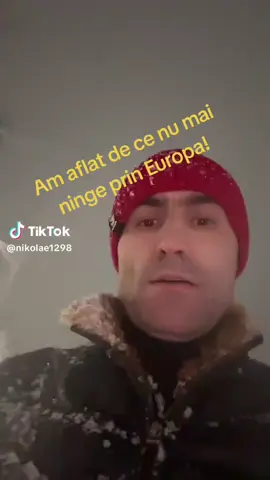 Am aflat de ce nu mai ninge în Europa.#româniaocupată #fypdong #patriotism #crestinism 
