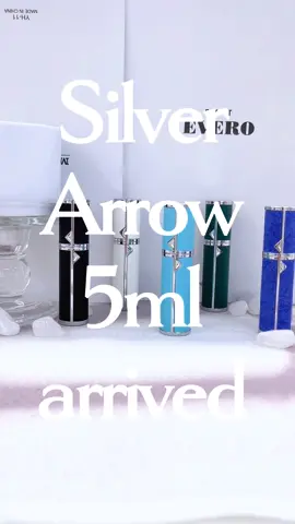 Silver-Edge Arrow 5ml——light,smooth mist,perfect for travel. #Miniperfume #refillableperfume #PerfumeAtomizer #FragranceOnTheGo #travelperfume 