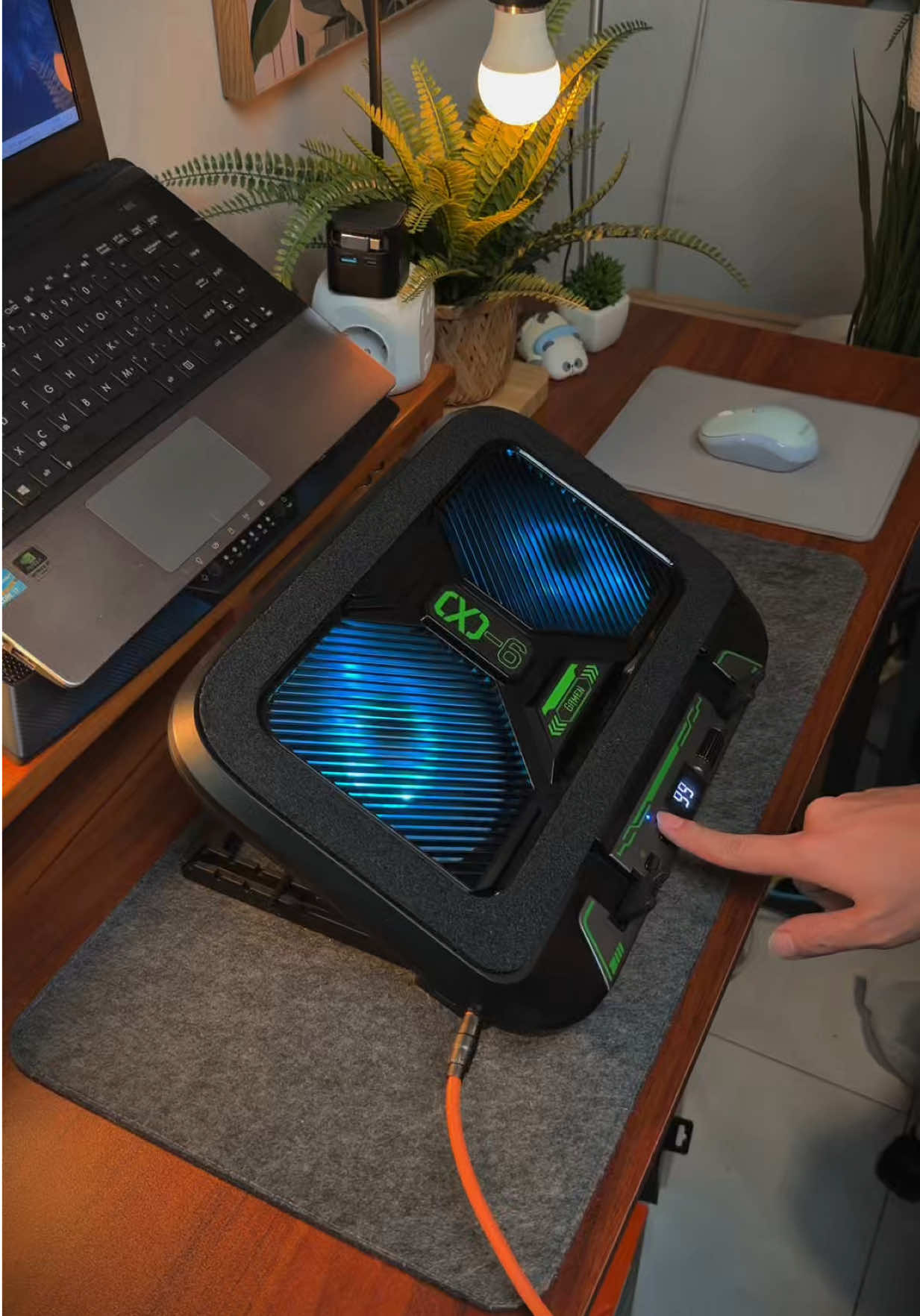 Kipas Laptop Cooling Pad Stand Laptop GAMEN GCP310 #kipaslaptop #coolingpad #standlaptop #coolingpadgamen #gamengcp310 
