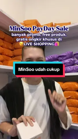 Waktunya PayDay Sale🥳🛍️🛒 yukk join live shopping buat dapetin promonya #minsoo #paydaysale 