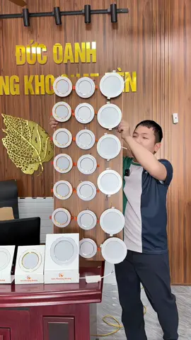 Bóng đèn âm trần thế hệ mới siêu bên siêu tiết kiệm điện ##oanhoioanh ##ledamtran##denled