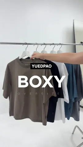 ตามคำเรียกร้องเสื้อ boxy ยืดเปล่าจัดให้ #ยืดเปล่า #เสื้อยืด #boxy #เสื้อโอเวอร์ไซส์ 