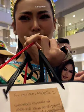 i hope i get to see Michelle next time, but for now, let my gift hug you for me.• @มิเชล Michelle @gotchabell | #fyp #foryou #gotchabell #michellebehrmann #fangirl 