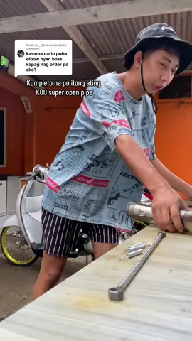 Replying to @__ChainsmokEr23 Full set na po nyan kasama na po mga elbo at mga bracket po talagang isasalpan nyo nalang senyong mga motor