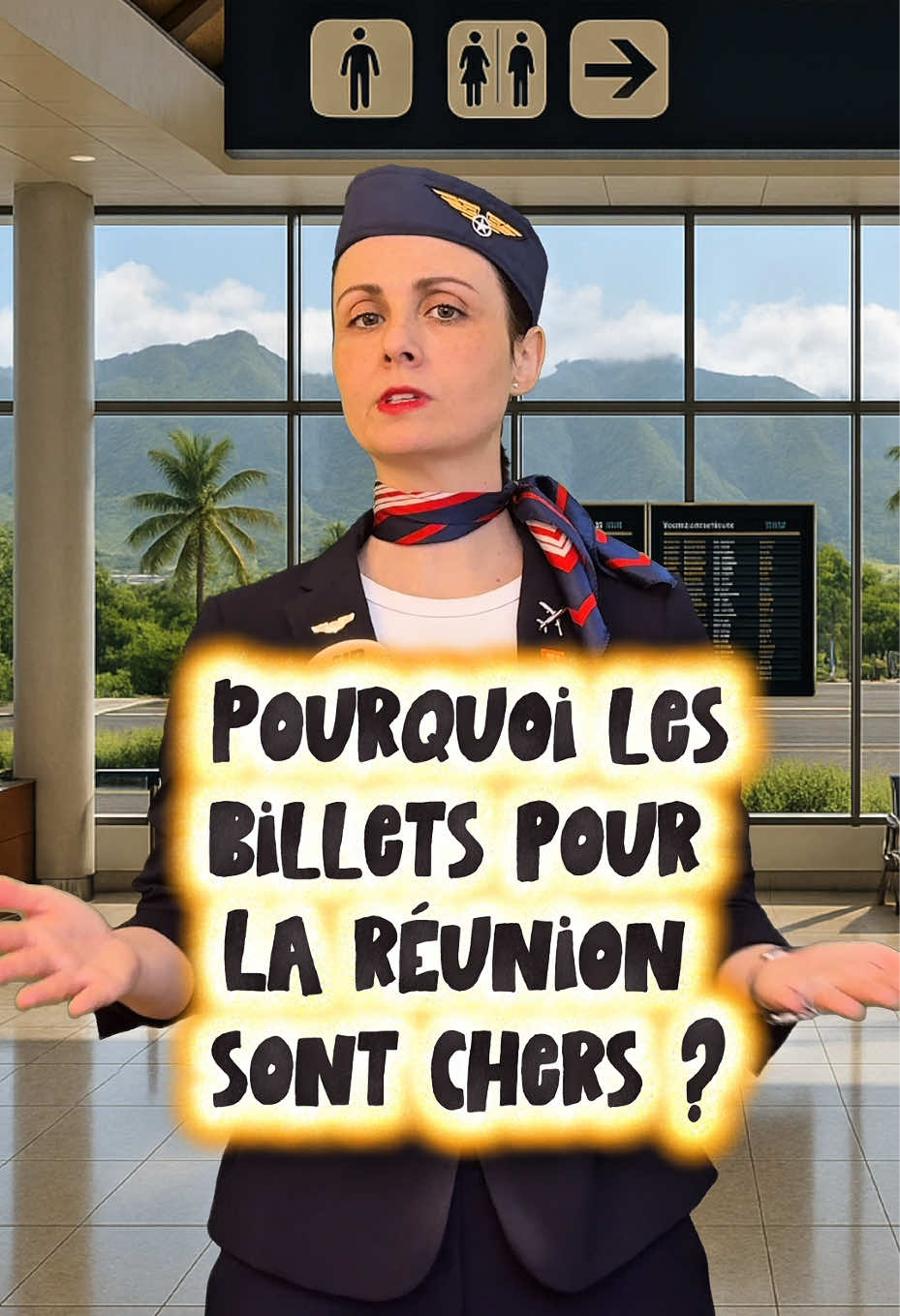 Pourquoi les billets d’avion pour La Réunion et Mayotte coûtent chers ?!… Explication ! #hotessedelair #airexxion #avion #billet #lareunion974🇷🇪 