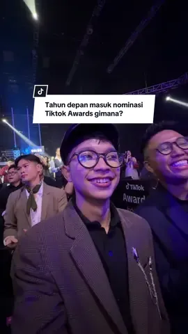 Heboh banget duduk depan mereka😫🫵🏻#tiktokawardsid2025 @TikTokCreators_ID 