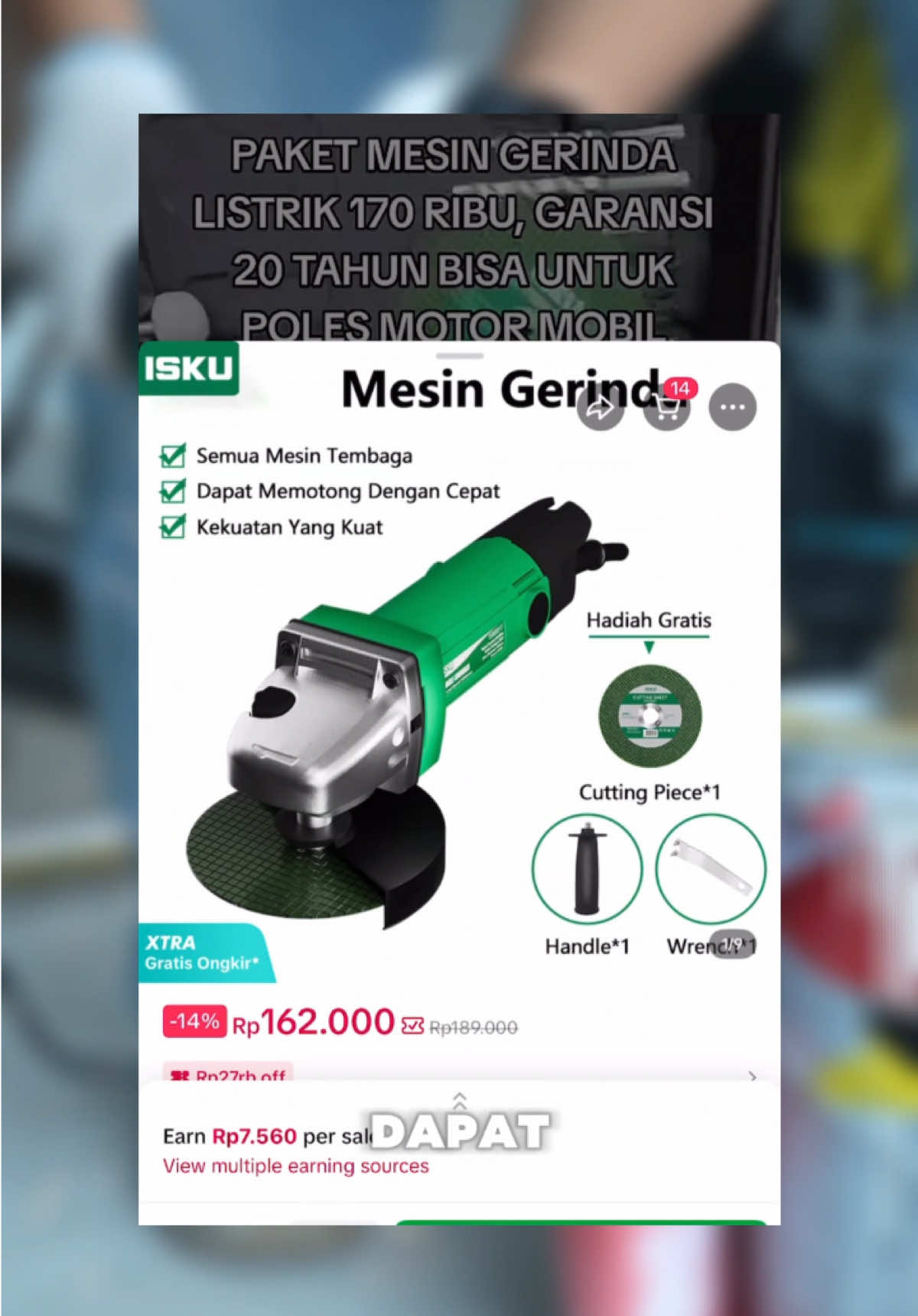 Mesin gerinda ISKU dengan 800 dan 500W siap banget buat beresin proyek besi berantakan di rumah kalian 🔥🔥🔥🔥 jangan tertipu dengan afiliator yang oberclaim ✅ #iskutools #mesingerindatangan 