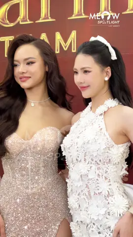 Bùi Quỳnh Hoa diện đầm trắng tinh, đơn giản đến chúc mừng Mai Ngô. #Meowspotlight #Tiktokgiaitri #maingo #buiquynhhoa 