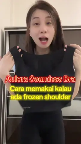 Cara memakai aulora seamless bra #auloraseamlessbra #beinternational 