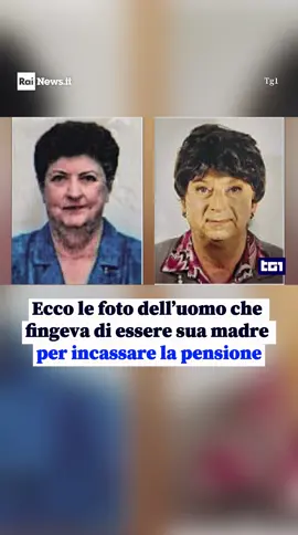 Tradito dall'andatura.  Ma a non convincere l'impiegata dell'anagrafe era stata soprattutto la voce. Poi i vigili di Borgo Virgilio hanno notato, tramite le telecamere di sorveglianza, che la presunta anziana, che non aveva la patente, era arrivata al volante di un'auto. Poi l'agghiacciante scoperta: non solo l'uomo si travestiva da sua madre, ma la donna è stata trovata mummificata a casa. Si attende ora l'autopsia, che dovrà dire quando e come sia avvenuto il decesso . Gli investigatori vogliono accertare se sia stata una morte naturale o violenta: nessuna ipotesi viene tralasciata. Servizio di Maria D'Elia/Tg1 Guarda su RaiNews.it