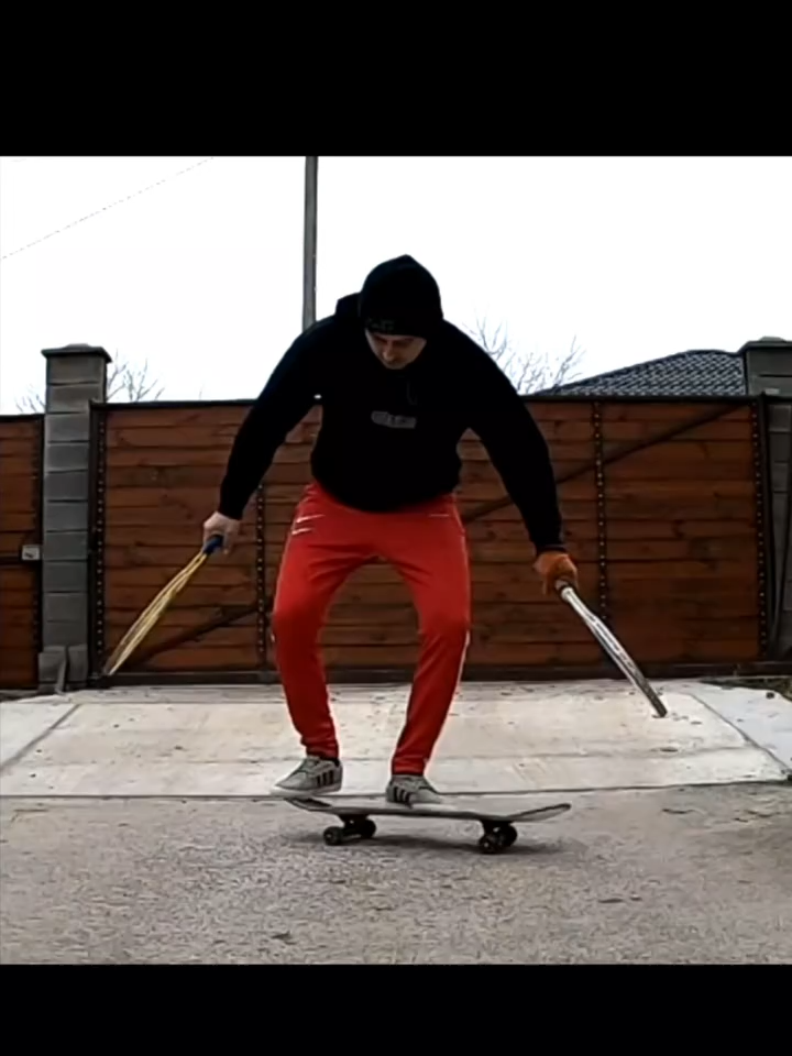 Badminton backside 360 double flip! #virtuoso #kickflip #skatelife #Skateboarding #metroskateboarding #berrics #slowmo #flatgroundtricks #sport #thrashermagazine #badminton