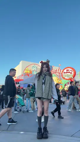 今日はユニバ🎶🇺🇸 後半加工ついてません。笑