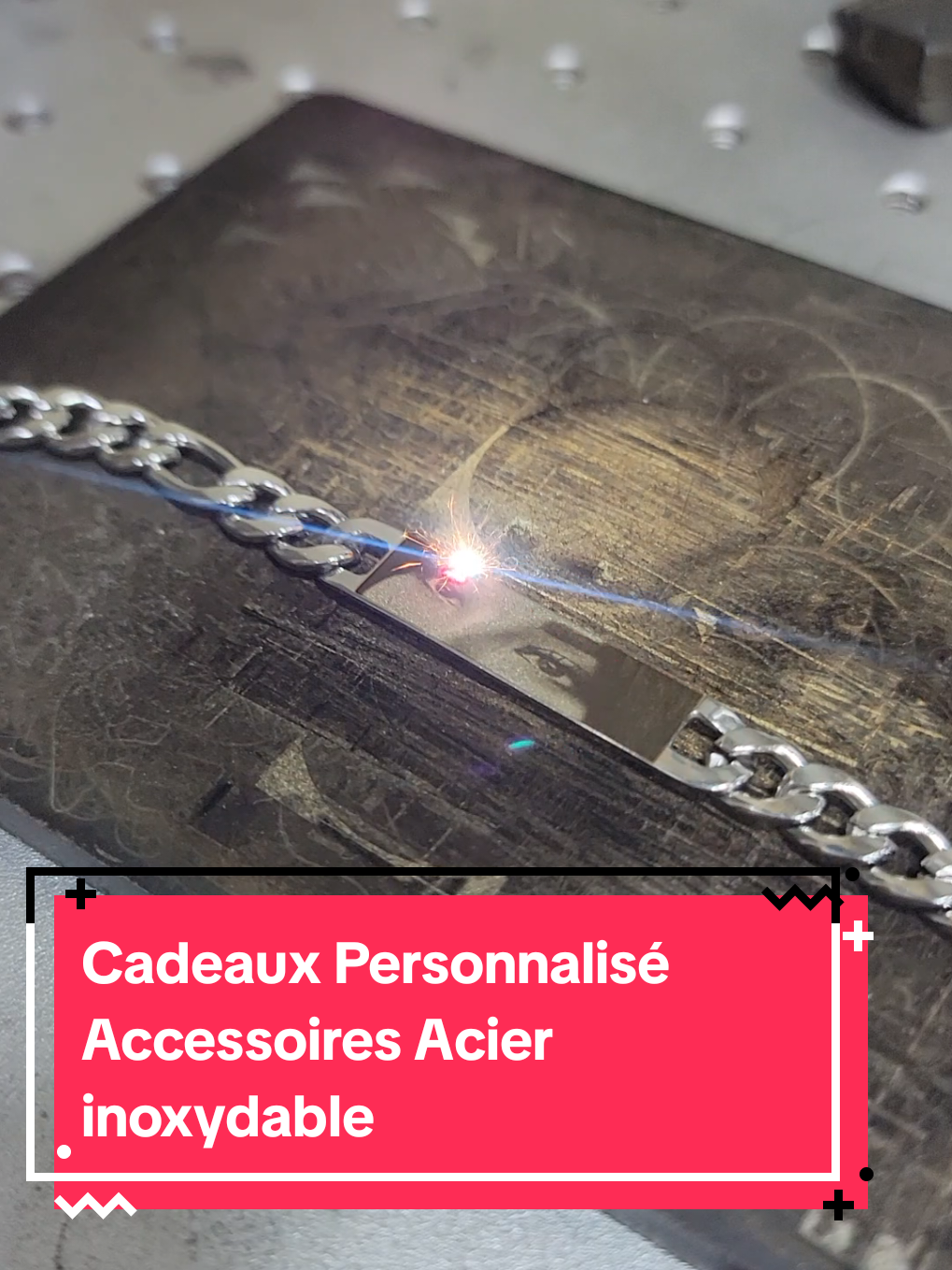 Cadeaux Personnalisé  Accessoires Acier inoxydable  #fyp #dzpower #bijoux #وهران #oran 