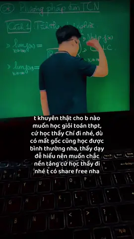 ai chưa có khóá vào học thầy Chí liền đi nha.. #xuhuong #thaychidaytoan #thaynguyenquocchi #xh #fyp