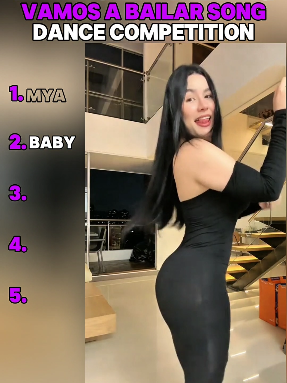 Ranking New Trending Vamos a Bailar Song  Dance Competition ❤️‍🔥📈🥵 #foryou #raking #videoviral #dancechallenge #foryoupage  @xomyaxo @Baby @rebeca_mairena🍄 @gioggy @A N D R Y 🖤🦈 