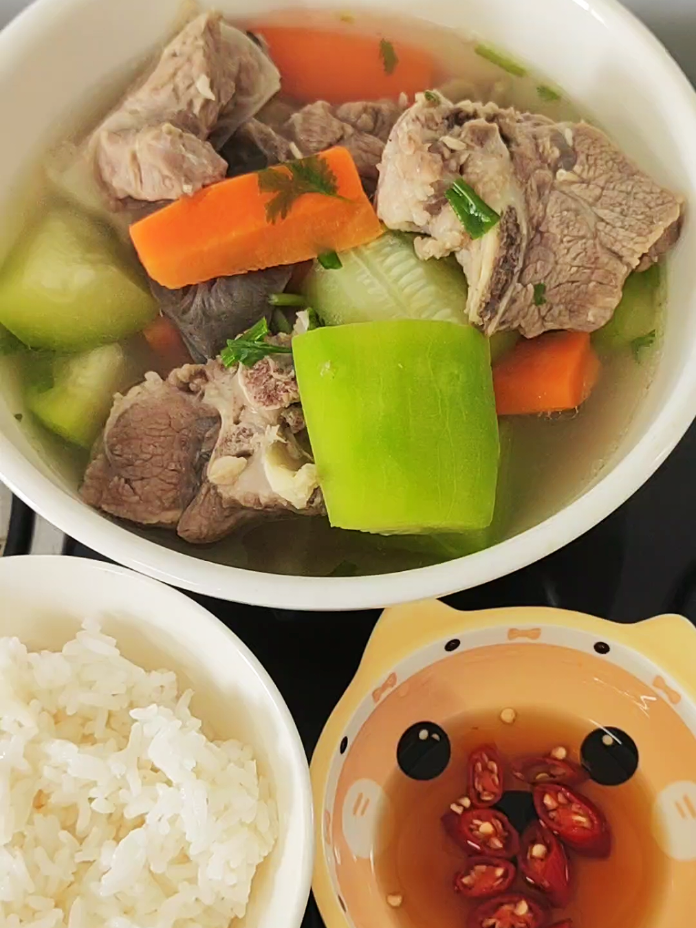 Canh bí đao thanh mát #monngonmoingay #nauancungtiktok #comnha #xuhuong 