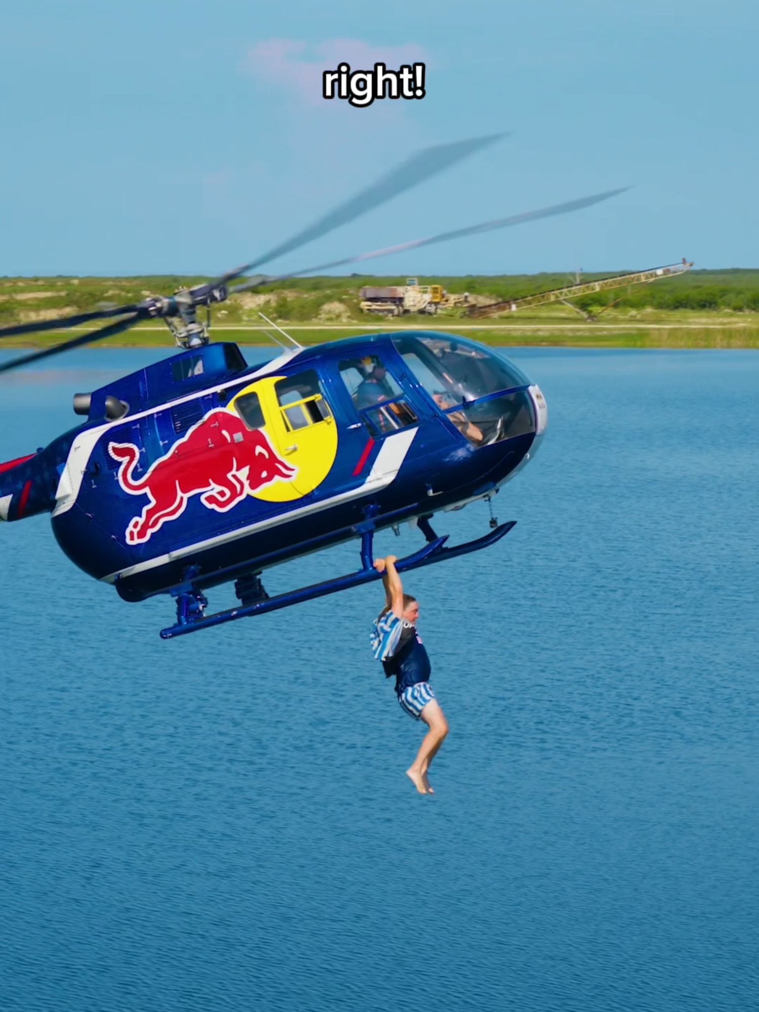 name a better combo… we’ll wait 😎 🏄‍♂️: Parks bonifay #redbull#givesyouwiiings#energydrink#wakeboarding#barefooting